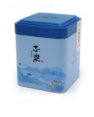 Чай улун со вкусом женьшень 100г железная банка